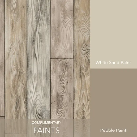 Wood Panel Wallpaper - Natural