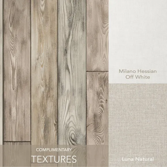 Wood Panel Wallpaper - Natural