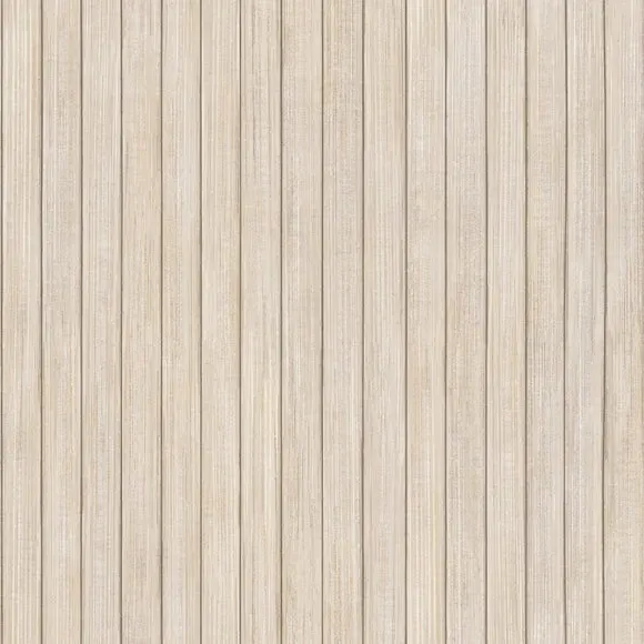 Wood Panel Wallpaper - Natural, Matte Finish