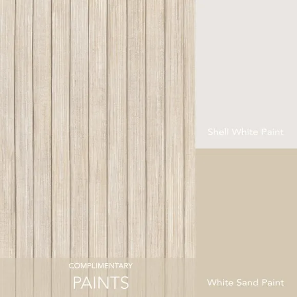 Wood Panel Wallpaper - Natural, Matte Finish