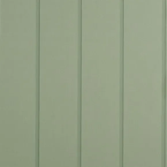 Wood Panel Wallpaper with Smooth Finish - Green