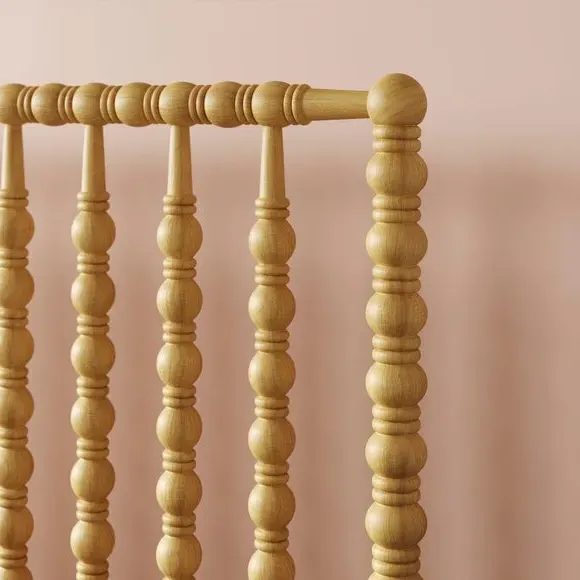 Wooden Bed Frame with Slats - Natural, Wood
