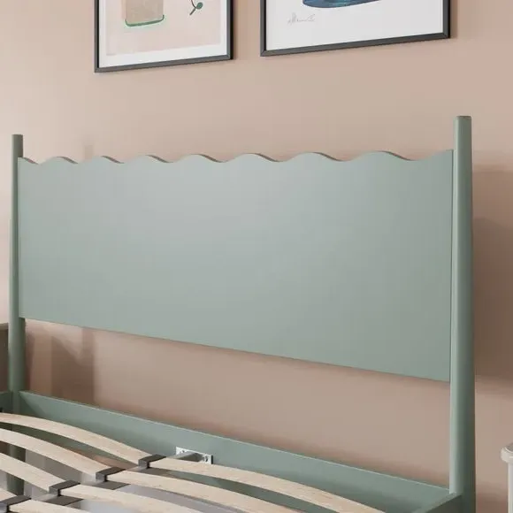 Wooden Bed Frame with Sprung Slats - Lilypad