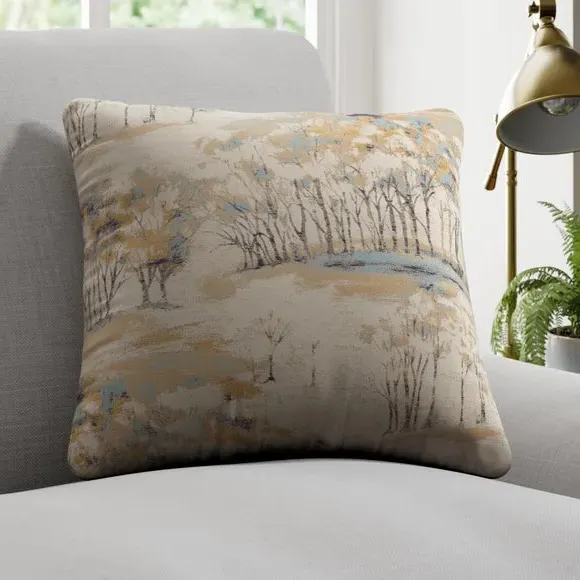 Woodland Cushion Cover - Indigo image