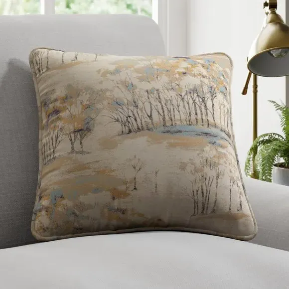 Woodland Cushion Cover - Indigo