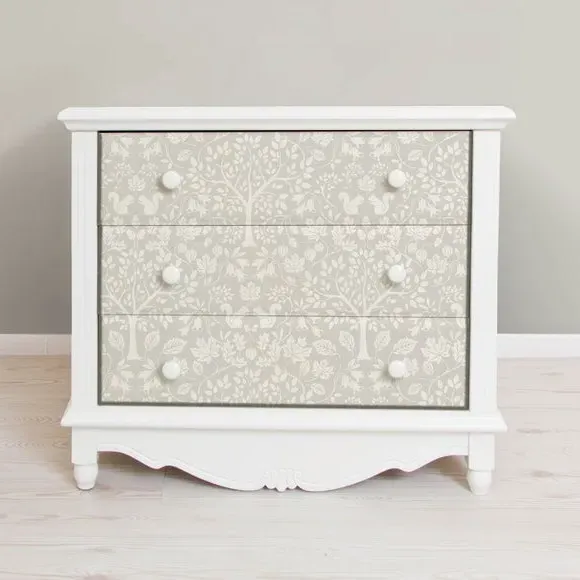 Woodland Wallpaper with Matt Finish - Natural