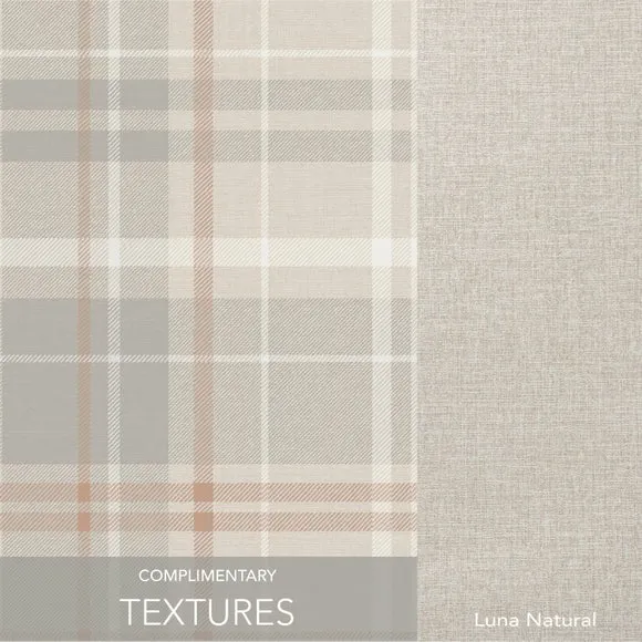 Woven Check Tactile Wallpaper - Natural