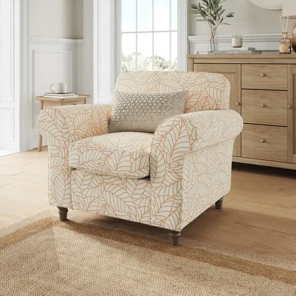 Woven Leaf Armchair - Butterscotch, Fabric image