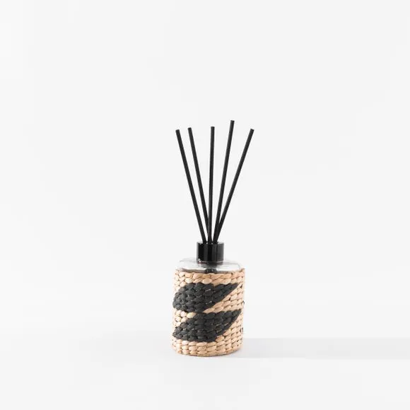 Woven Reed Diffuser - Black, Glass