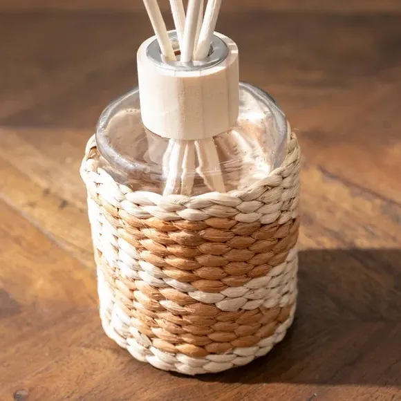 Woven Reed Diffuser - Natural, Glass