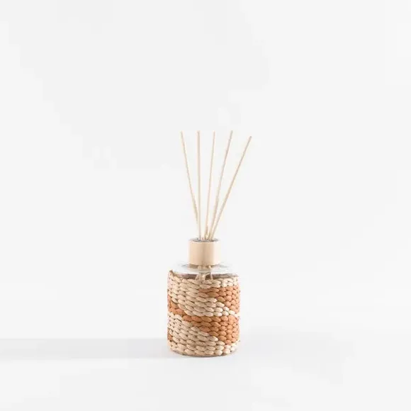 Woven Reed Diffuser - Natural, Glass
