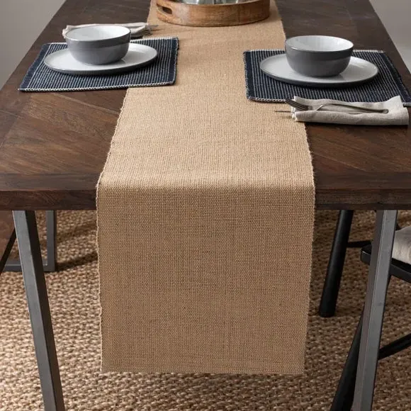 Woven Table Runner - Natural, Jute