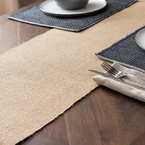 Woven Table Runner - Natural, Jute