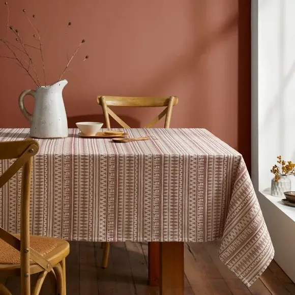 Woven Tablecloth - Natural, Cotton image