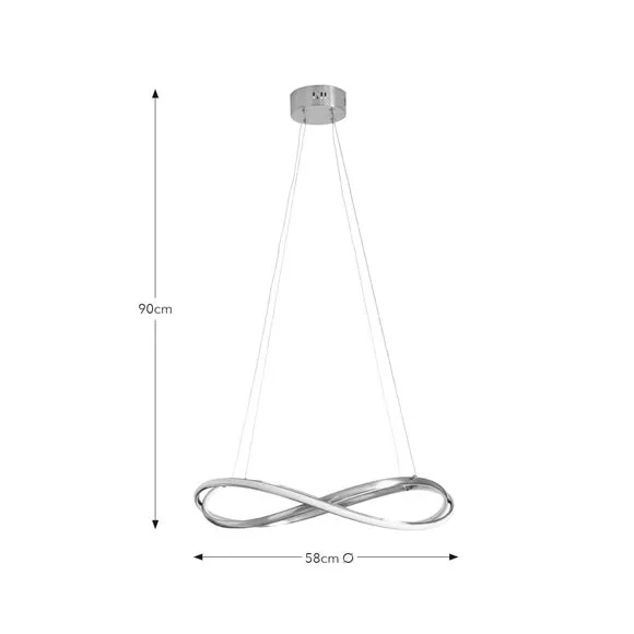 Wrap LED Ceiling Light - Gold, Aluminium
