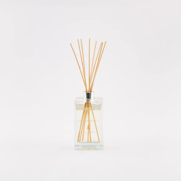 XL Reed Diffuser Cinnamon Vanilla - Clear Glass