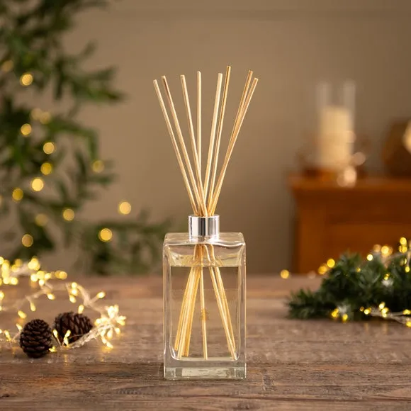 XL Reed Diffuser Cinnamon Vanilla - Clear Glass image