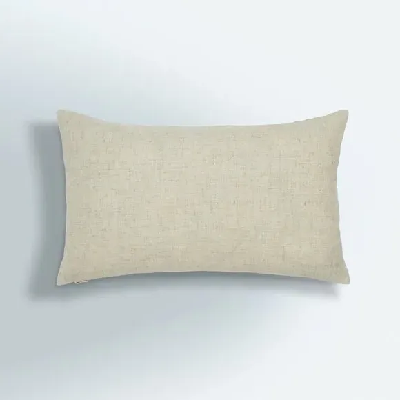 ZigZag Cushion with Embroidery - Black/White