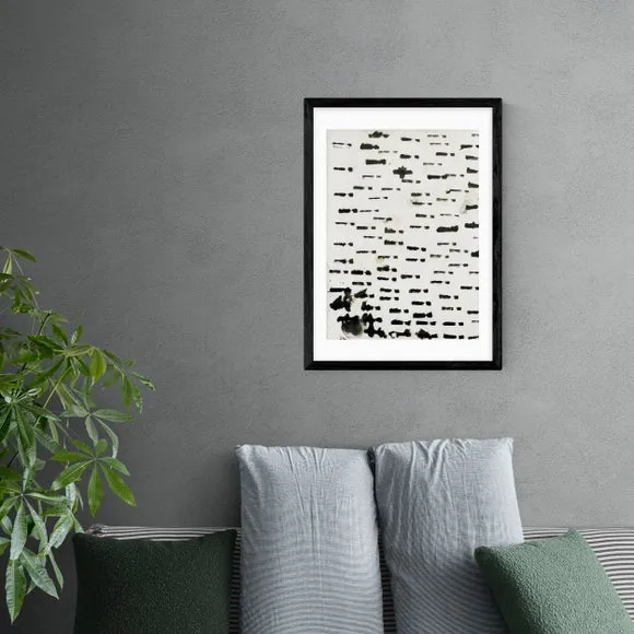 Abstract Wall Print - Black, Archival Paper