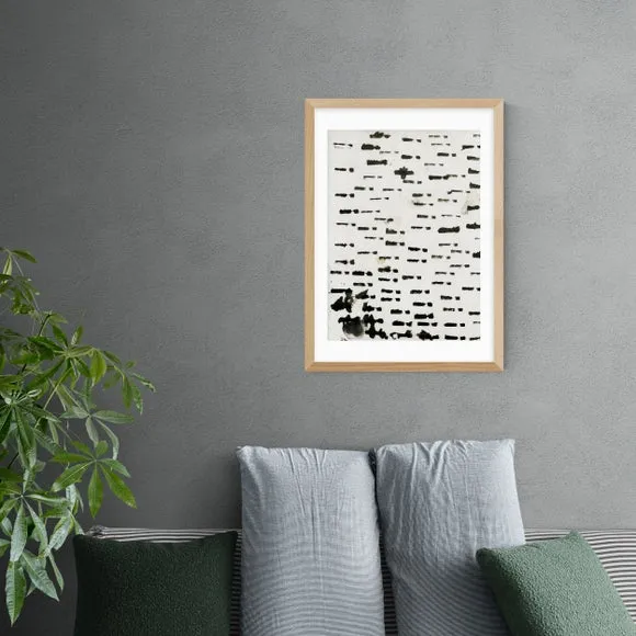Abstract Wall Print - Black, Archival Paper