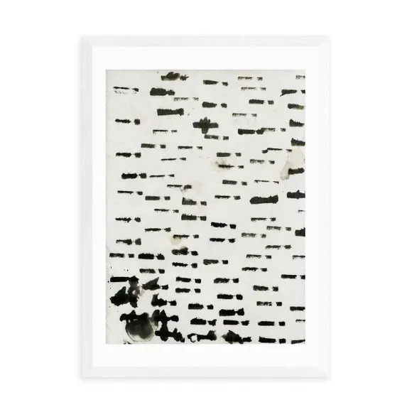 Abstract Wall Print - Black, Archival Paper