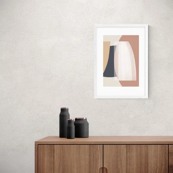 Abstract Wall Print - Multicolor, Paper