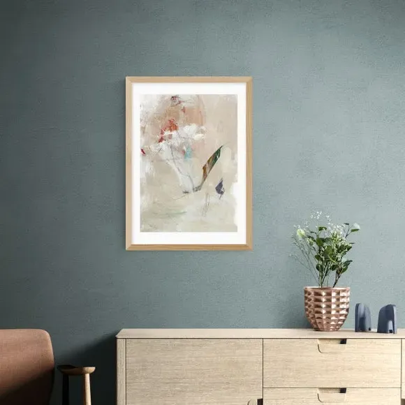 Abstract Wall Print - Natural