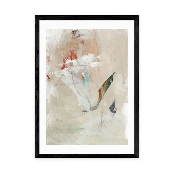 Abstract Wall Print - Natural