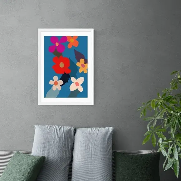 Angel III Art Print - Multicolor