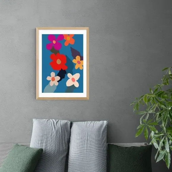 Angel III Art Print - Multicolor