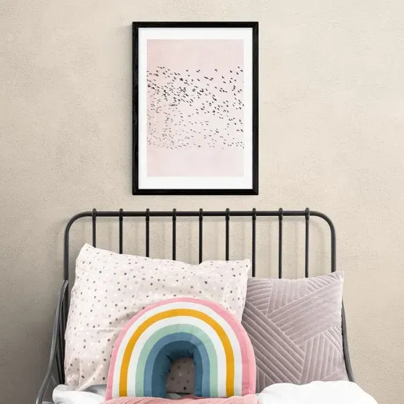Animal Art Print - Pink, Archival Paper