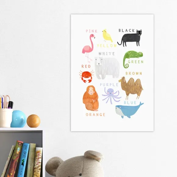 Animal Print Wall Art - Multicolor, Paper