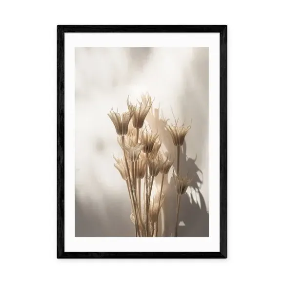 Botanical Framed Print - Natural