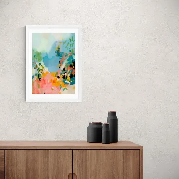 Botanical Wall Art Print - Multicolor, Paper