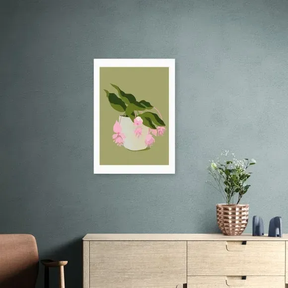 Botanical Wall Print - Green image