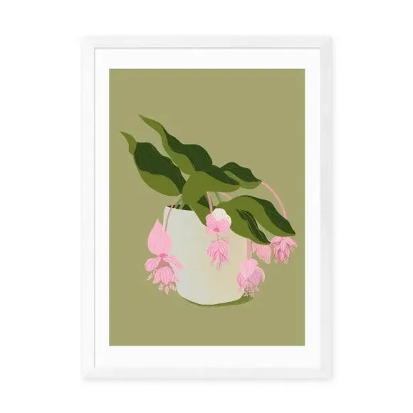 Botanical Wall Print - Green