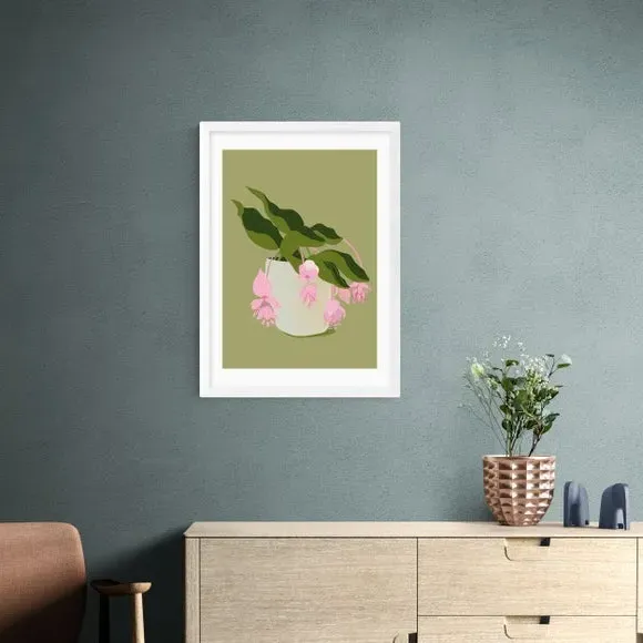 Botanical Wall Print - Green
