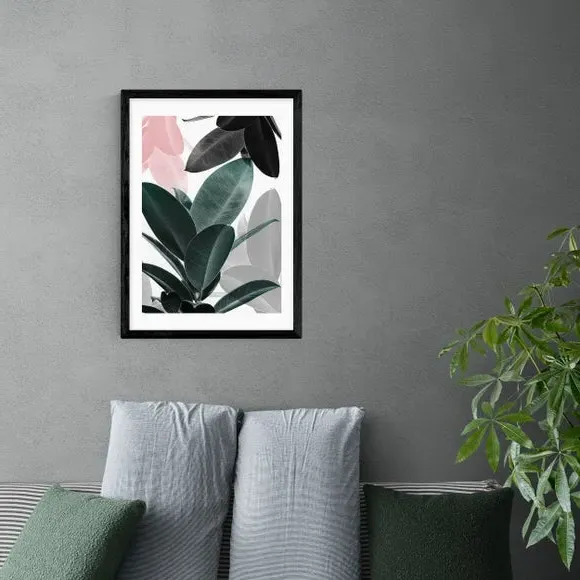 Botanical Wall Print - Green, Archival Paper