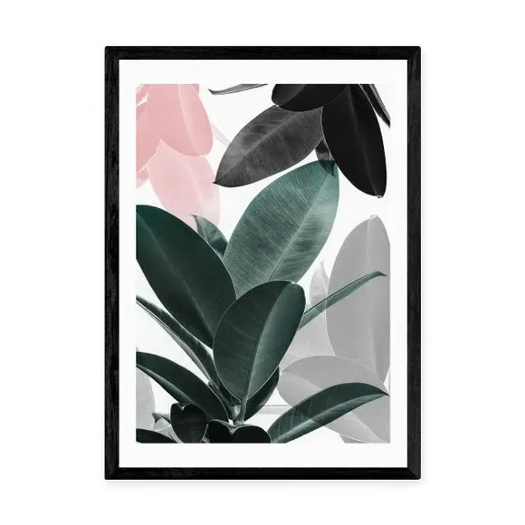 Botanical Wall Print - Green, Archival Paper
