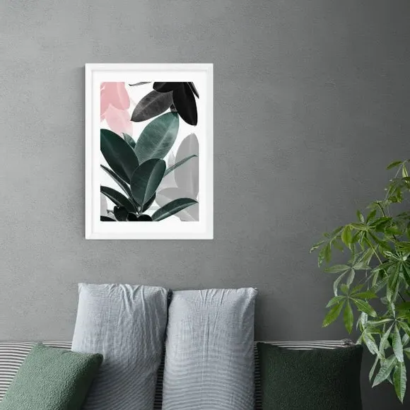 Botanical Wall Print - Green, Archival Paper