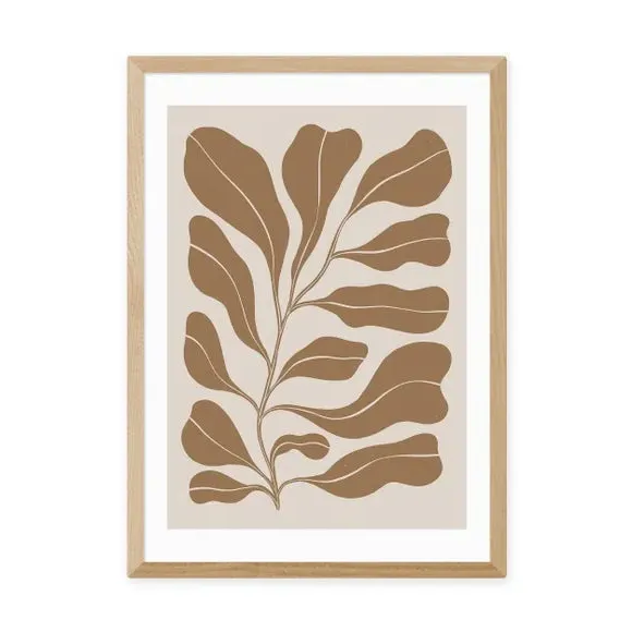 Branch Art Print - Brown