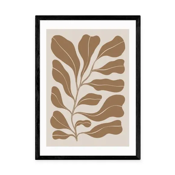 Branch Art Print - Brown