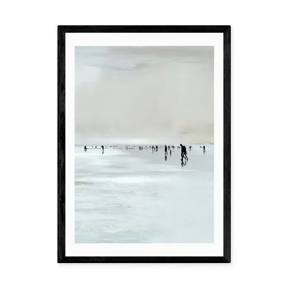 Coastal Wall Print - Natural, Archival Paper