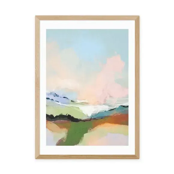 Dream Landscape Wall Print - Multicolor