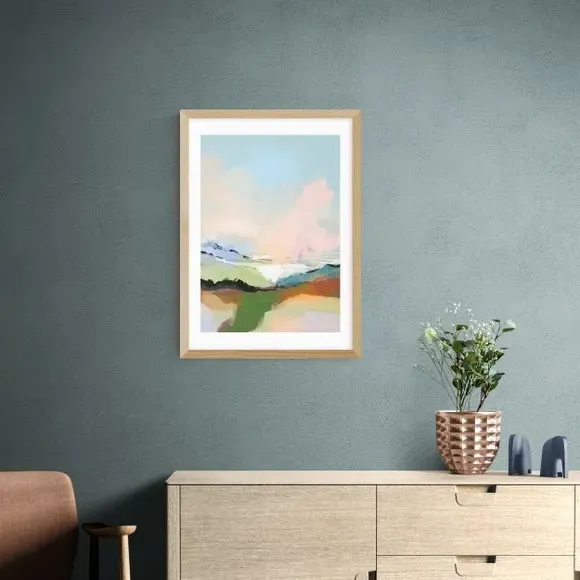 Dream Landscape Wall Print - Multicolor