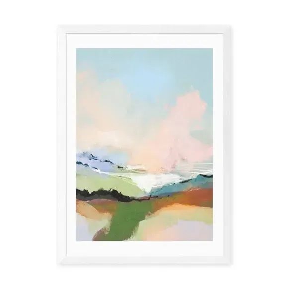 Dream Landscape Wall Print - Multicolor