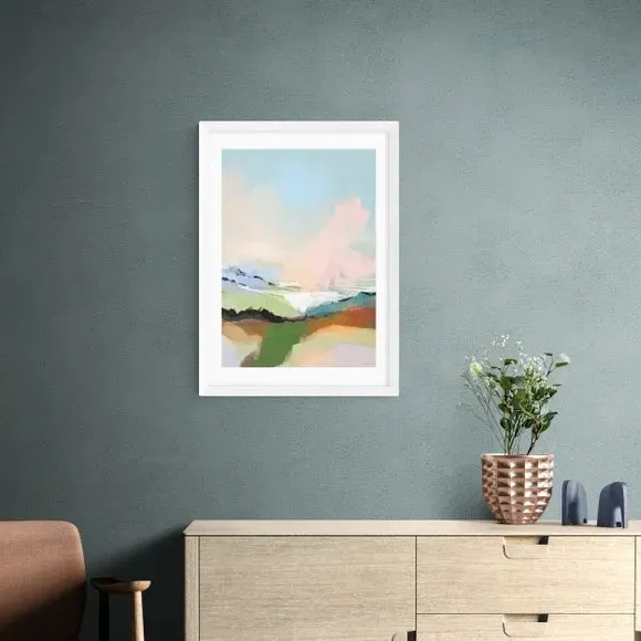 Dream Landscape Wall Print - Multicolor