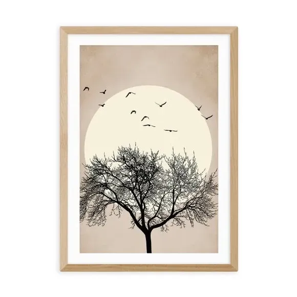 Dreamers Wall Print - Black, Paper