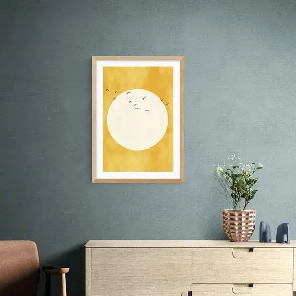 Eternal Sunshine Wall Print - Yellow