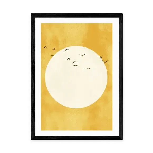 Eternal Sunshine Wall Print - Yellow